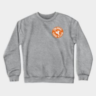 Orange Dog Club Logo Crewneck Sweatshirt